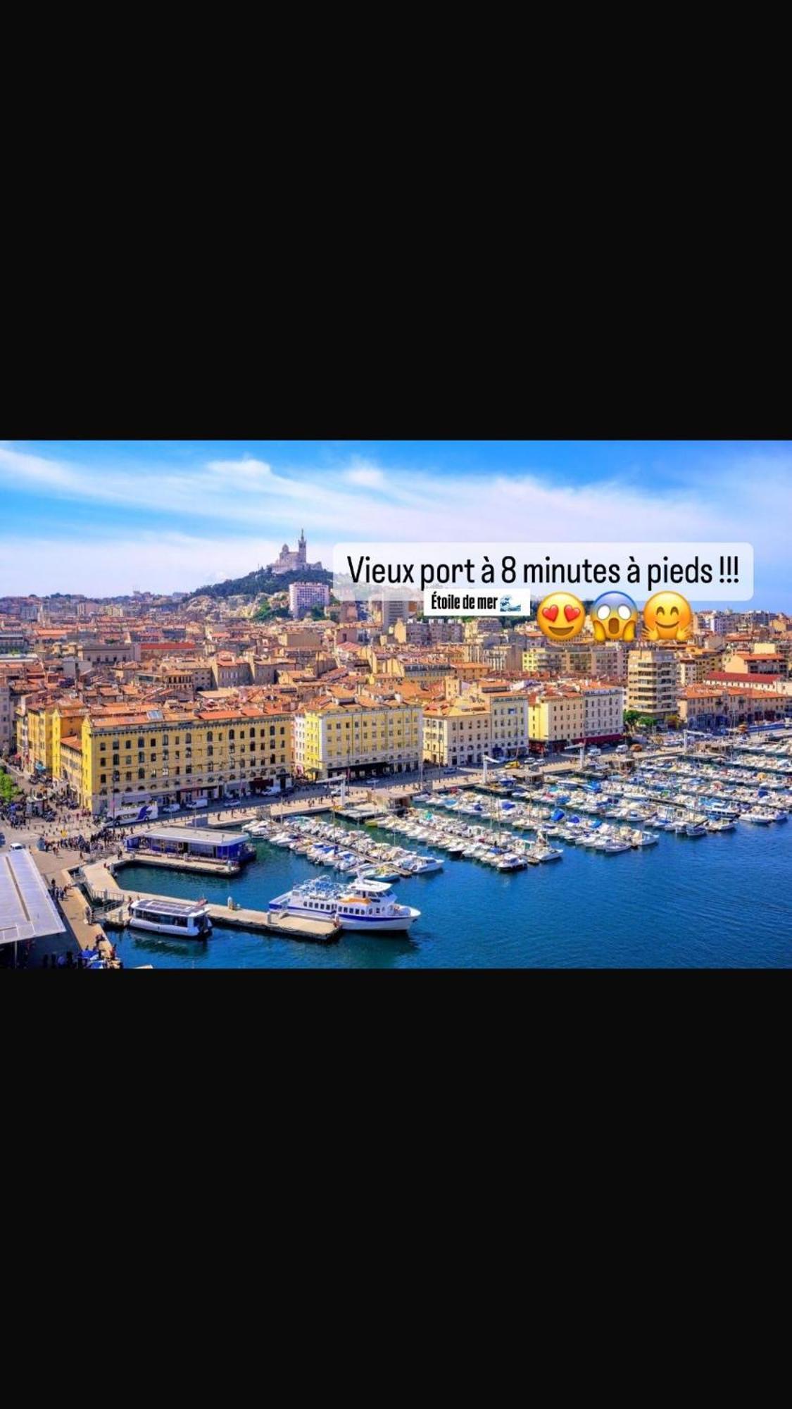 Etoile De Mer Magnifique Studio Deco Plage Et Sable Fin, Votre Sejour A Marseille Commence Ici, Centre-Ville ภายนอก รูปภาพ